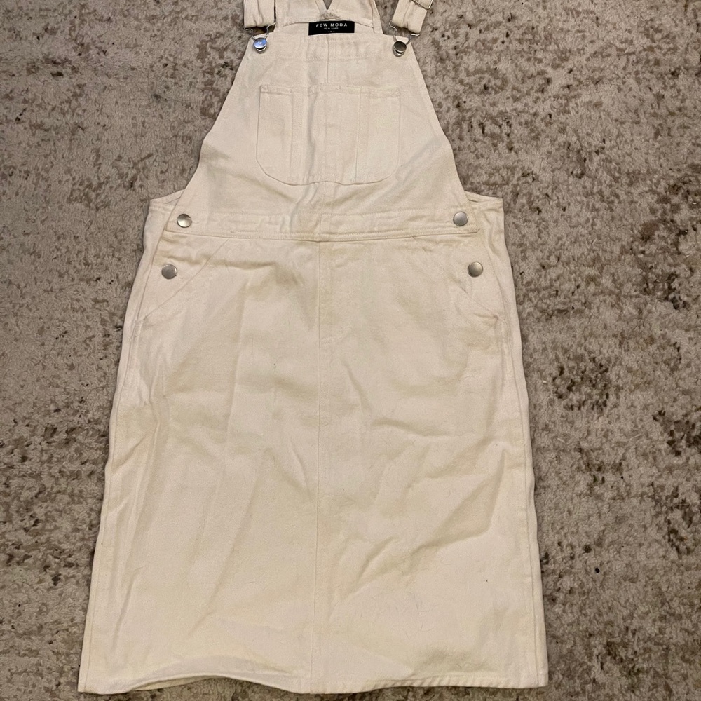 White denim dress from Few Moda